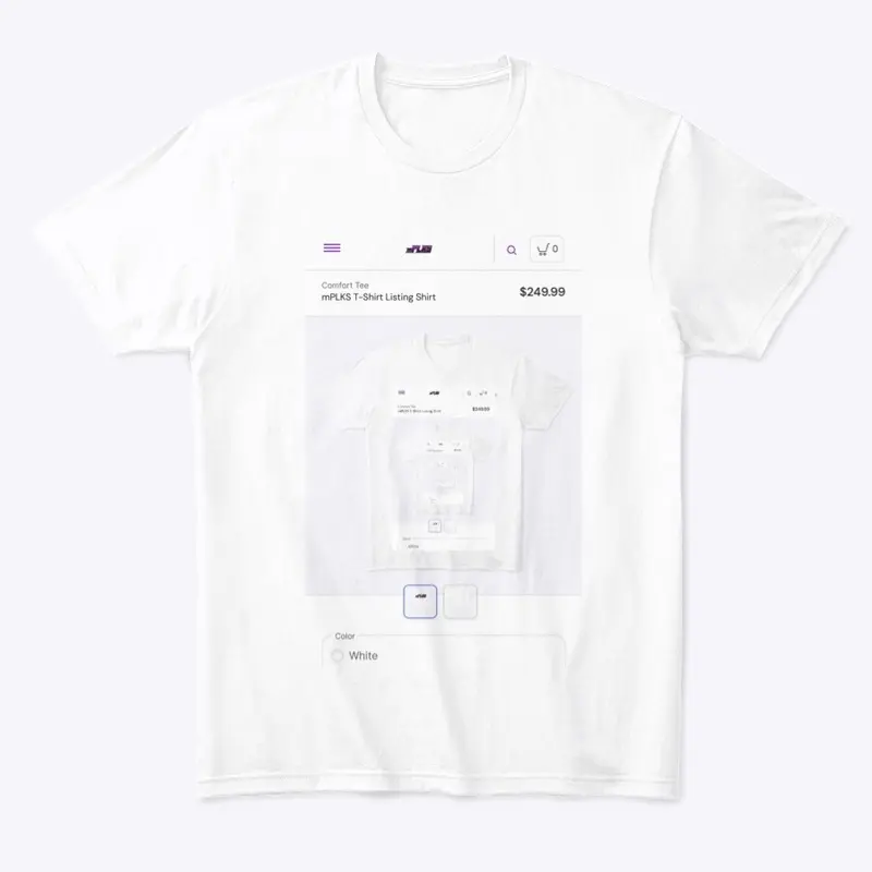 mPLKS T-shirt listing shirt